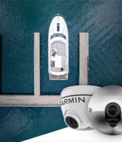 Dock your boat with confidence using the all-new Garmin GC 245 and GC 255 marine cameras