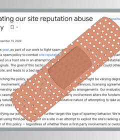 Google’s site reputation abuse policy is a band-aid for a bullet wound