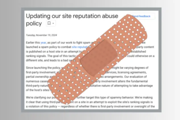 Google’s site reputation abuse policy is a band-aid for a bullet wound